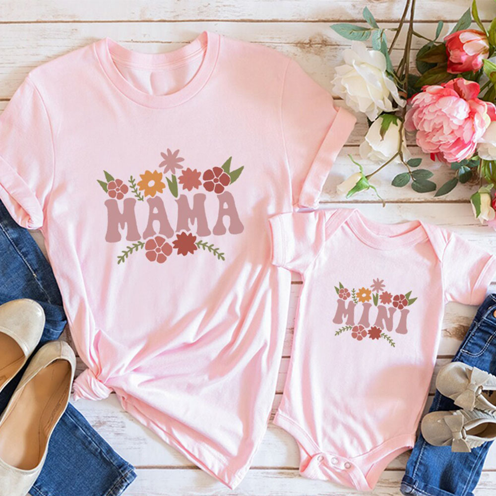 Plant Parent Shirt - เสื้อคู่แม่และมินิสำหรับครอบครัวเสื้อ Ibu Dan anak perempuan แฟชั่นเสื้อผ้าลูกชายแม่และฉันครอบครัวดูเป็นของขวัญวันแม่