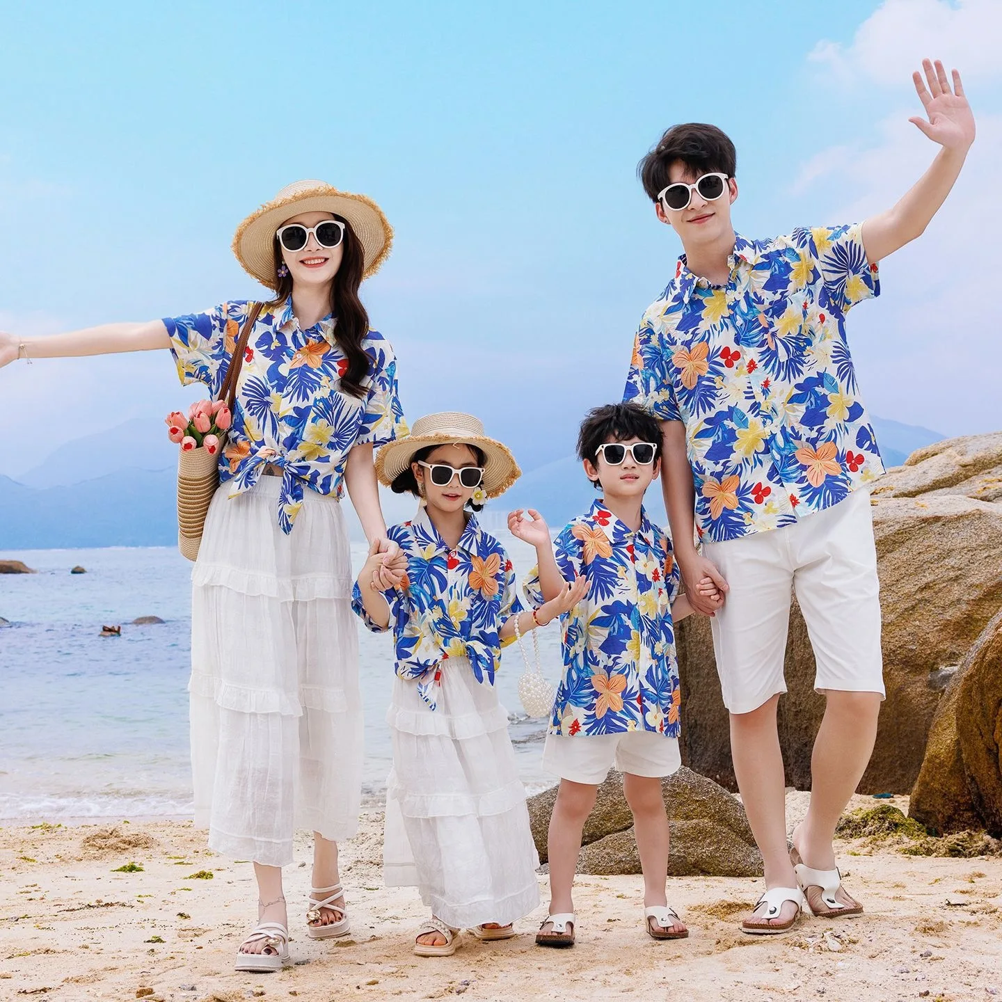 Plant Parent Shirt - ชุดเสื้อผ้าครอบครัวสำหรับวันหยุด เสื้อแม่ลูกสาว กระโปรงลำลอง เสื้อพ่อ ลูกชาย กางเกงขาสั้น