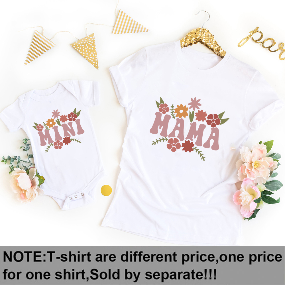 เสื้อคู่แม่และมินิสำหรับครอบคร - Plant Parent Shirt บทวิจารณ์และราคา