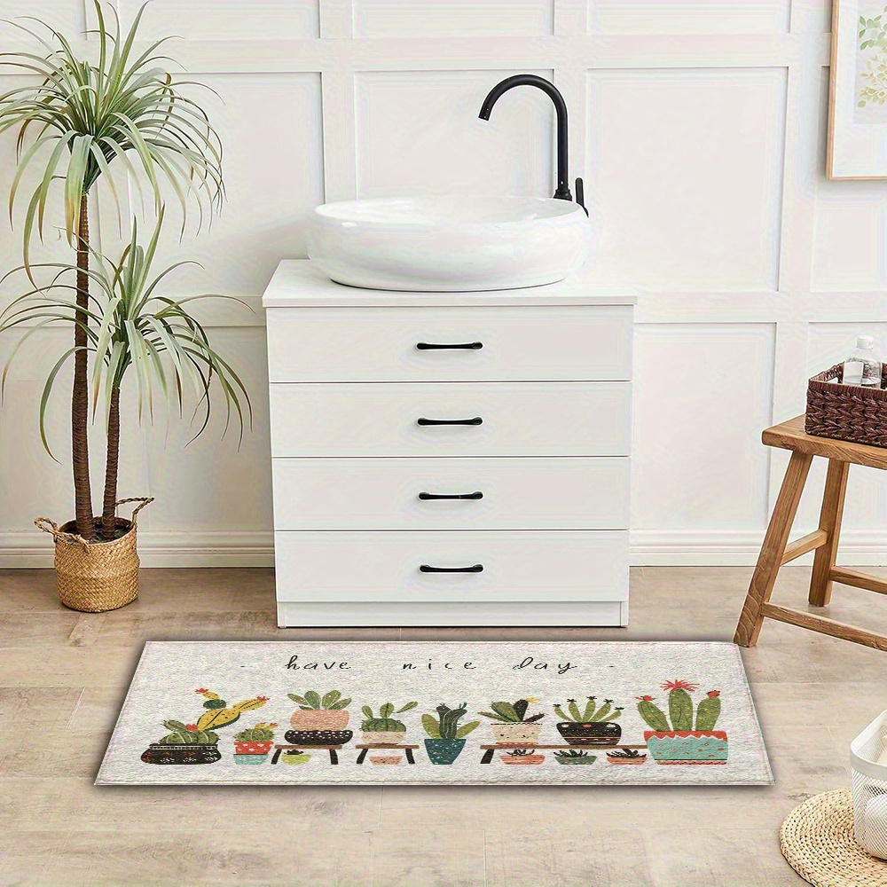 พรมเช็ดเท้ากำมะหยี่คริสตัลลายค - Plant Parent Pot บทวิจารณ์และราคา