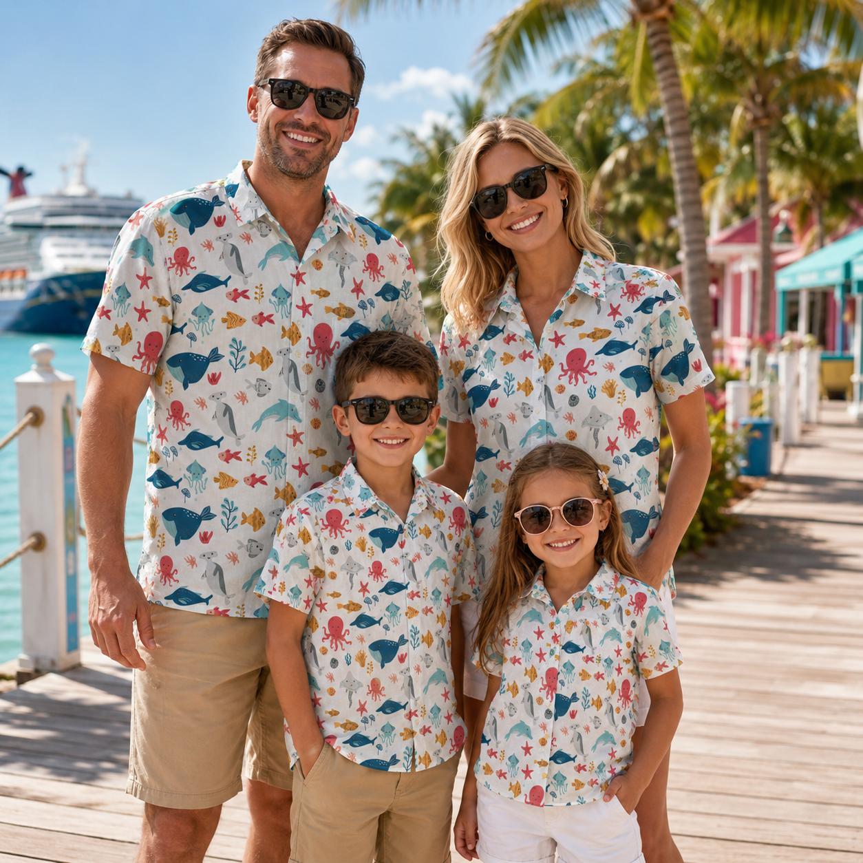 เสื้อเชิ้ตเด็กสไตล์ฮาวาย ลายพื - Plant Parent Shirt บทวิจารณ์และราคา
