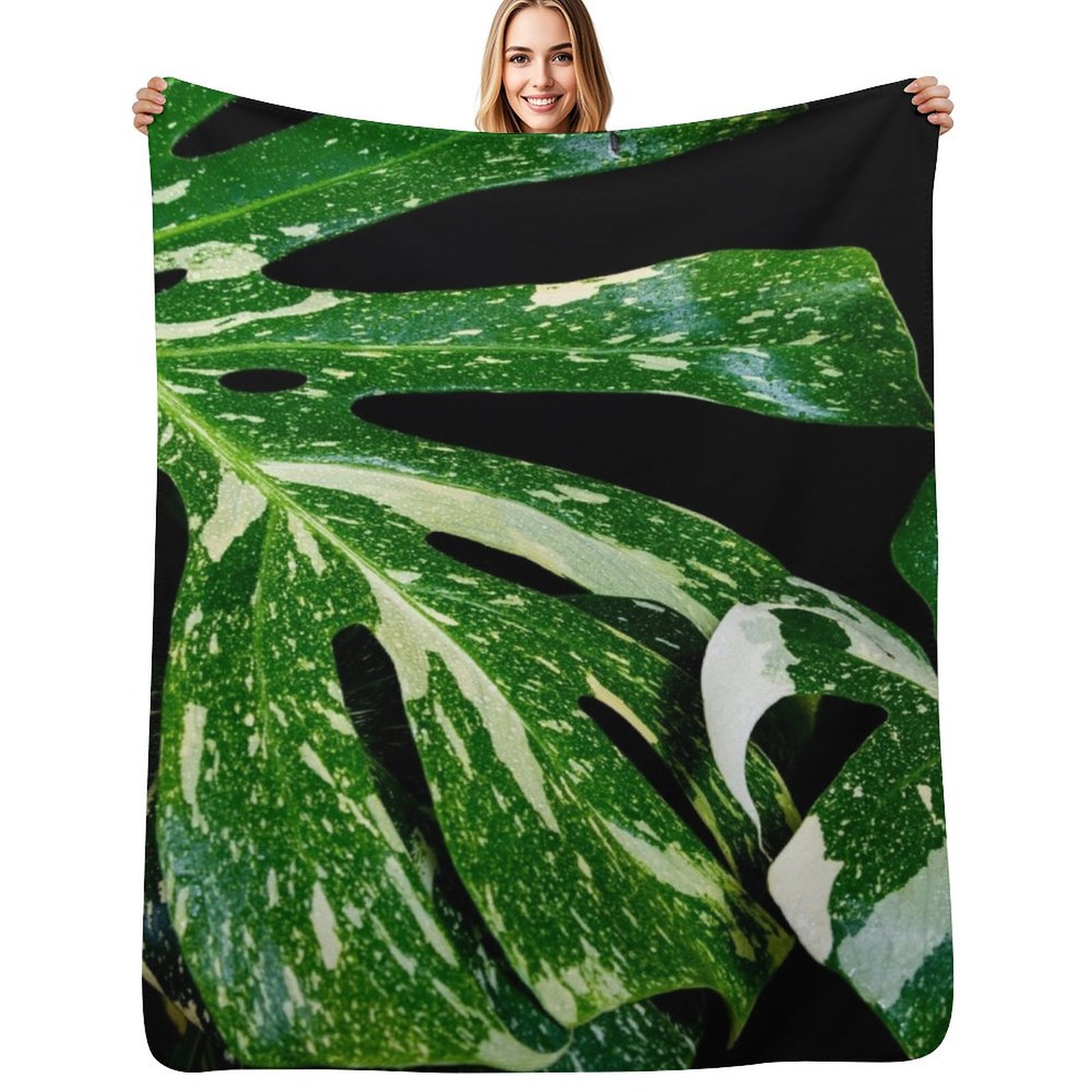 ผ้าห่มลายมอนสเตอร่า กลุ่มดาวไท - Monstera Thai Constellation บทวิจารณ์และราคา