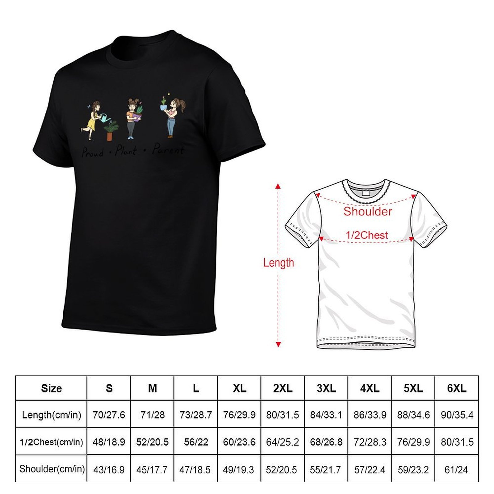 เสื้อยืดลายการ์ตูนพืช คุณแม่ภู - Plant Parent Shirt บทวิจารณ์และราคา