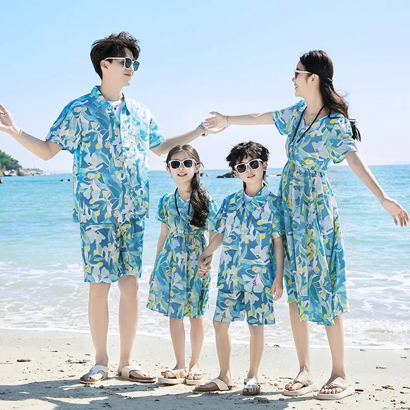 ชุดเสื้อคู่พ่อแม่ลูก ชุดเที่ยว - Plant Parent Shirt บทวิจารณ์และราคา